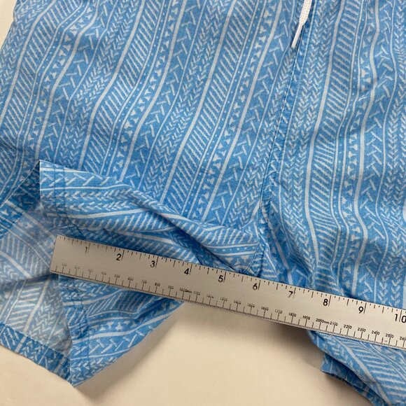 NWOT Vineyards Vines Swim Trunks Shorts Boys XL Mesh Lined Chappy Tribal Blue - Picture 13 of 13